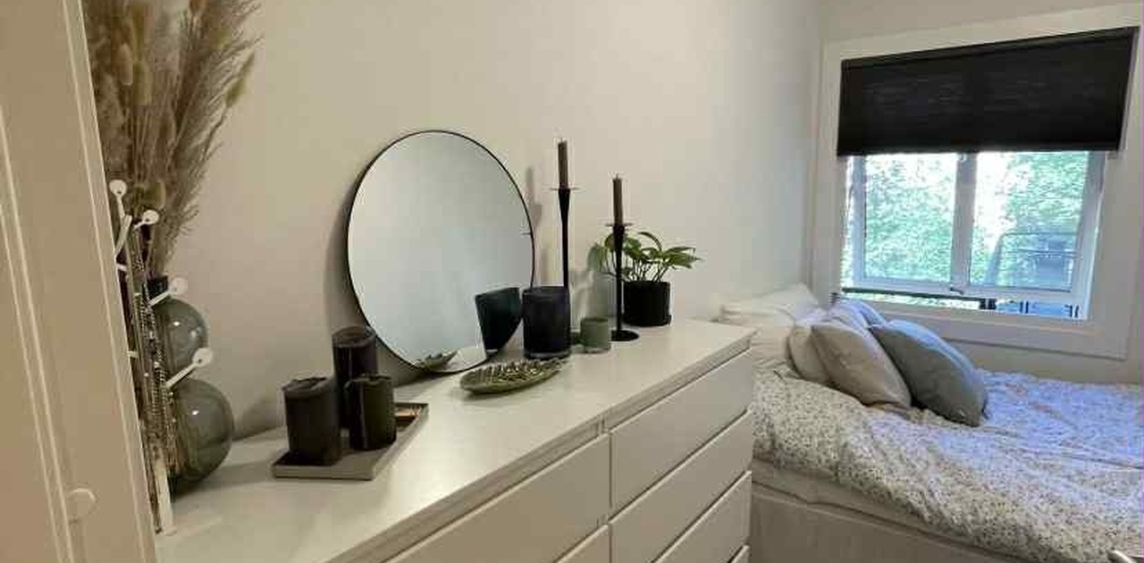 soverommet (er møblert annerledes nå)