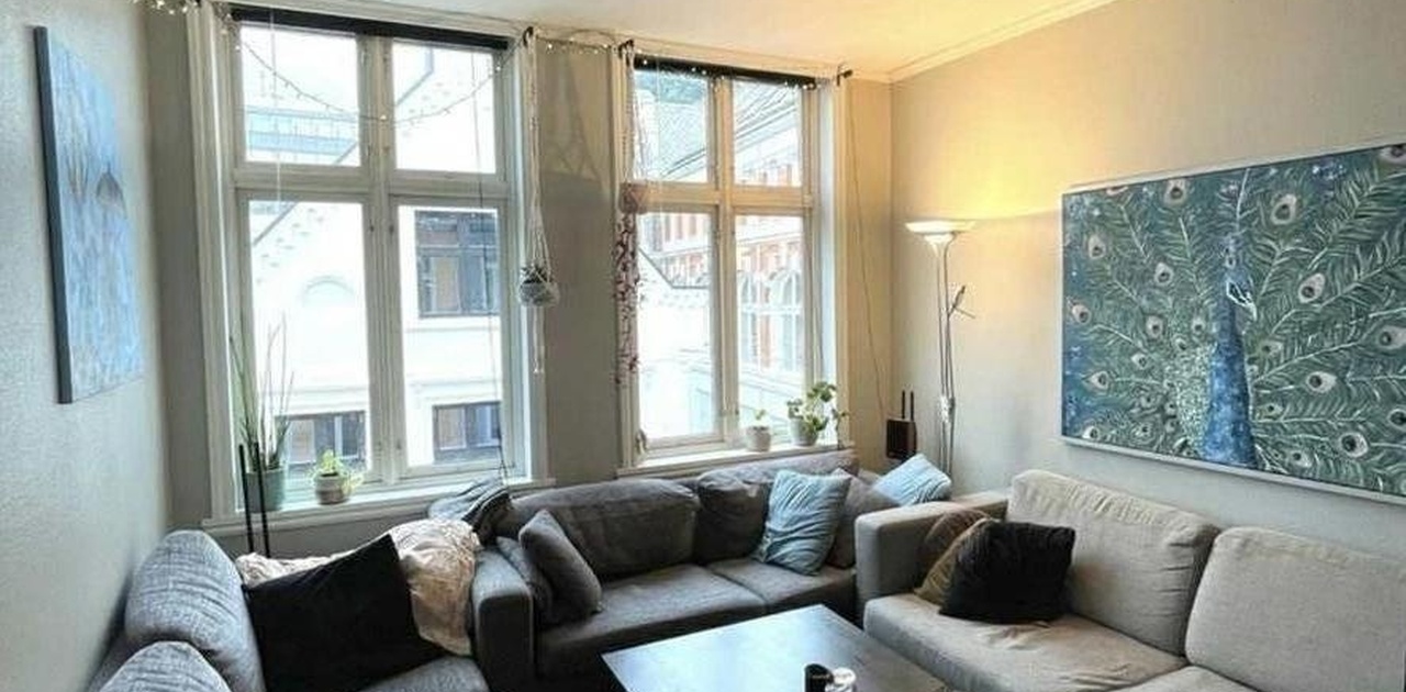 Stue fra annen vinkel