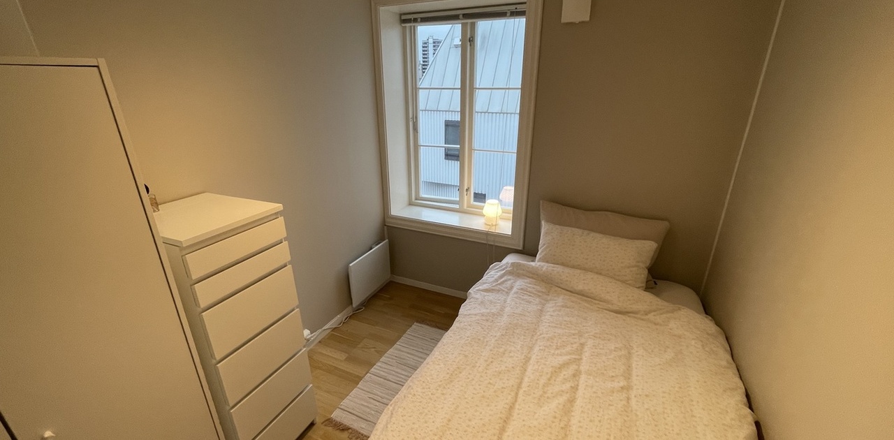 soverommet som leies ut