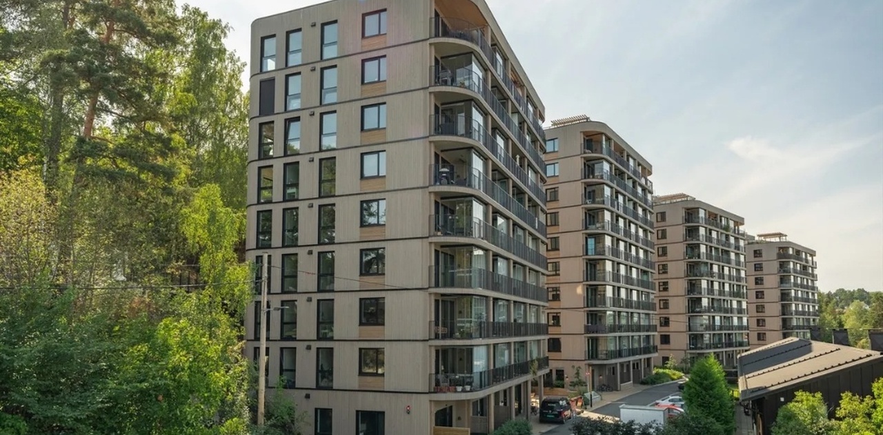 Sjette etasje i første leiligheten