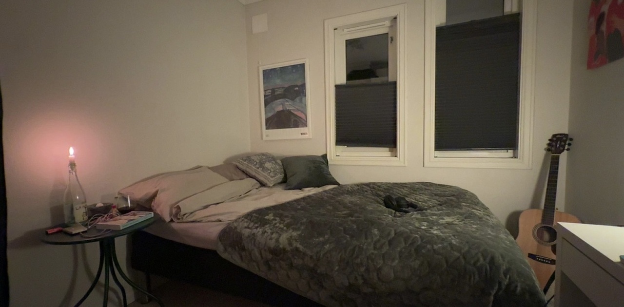 Møblert med 120cm seng