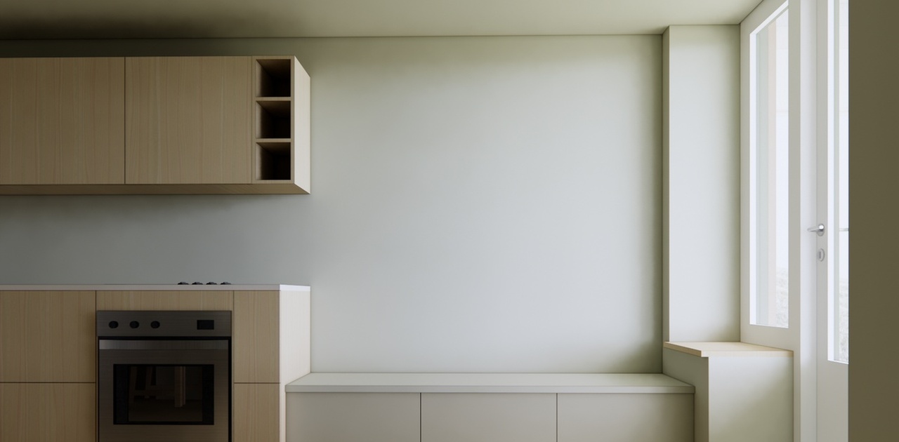 Kjøkken og garderobe