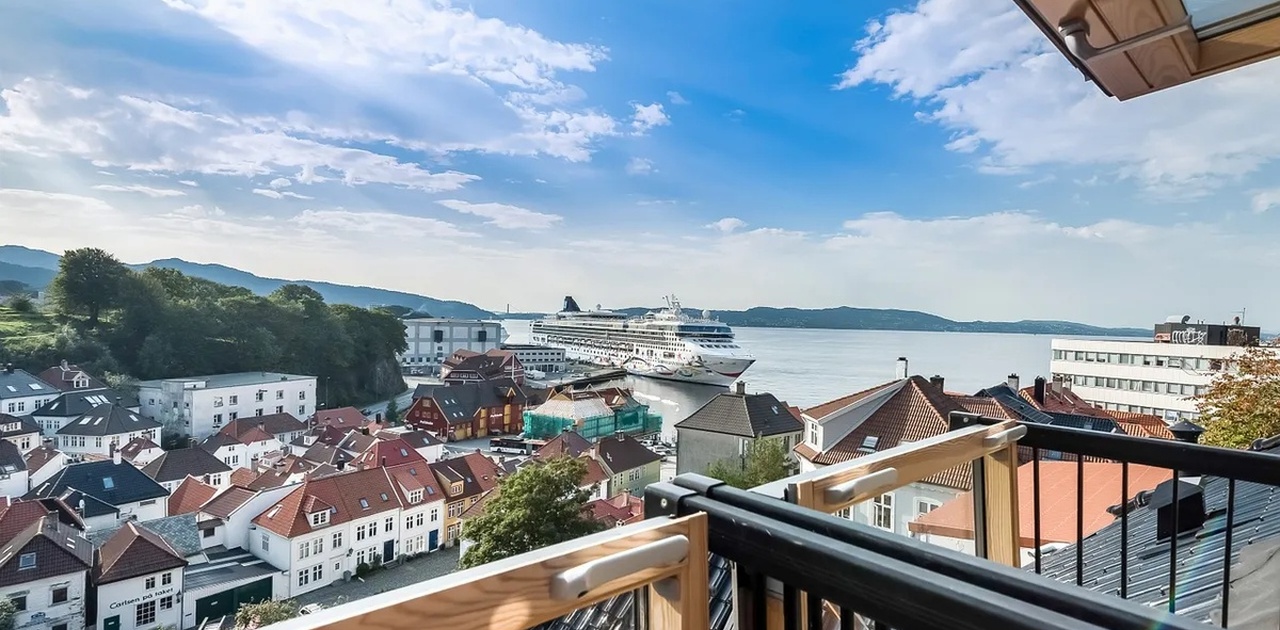 2. Plan: Velux terrasser med nydelig utsikt