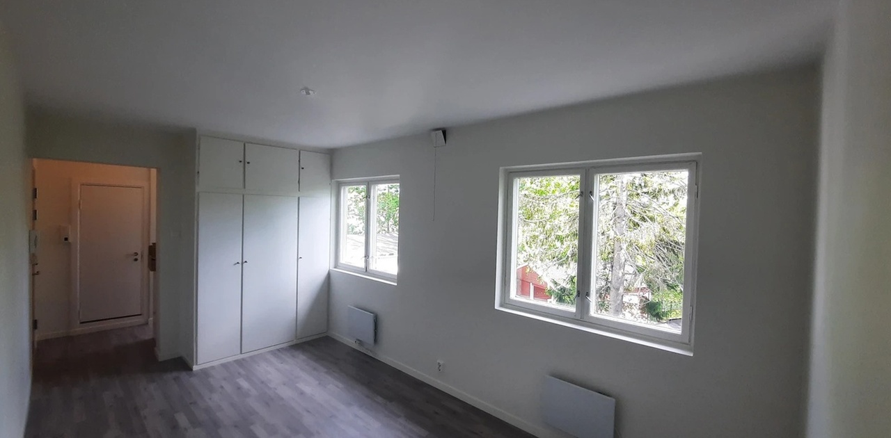 Romslig soverom/stue