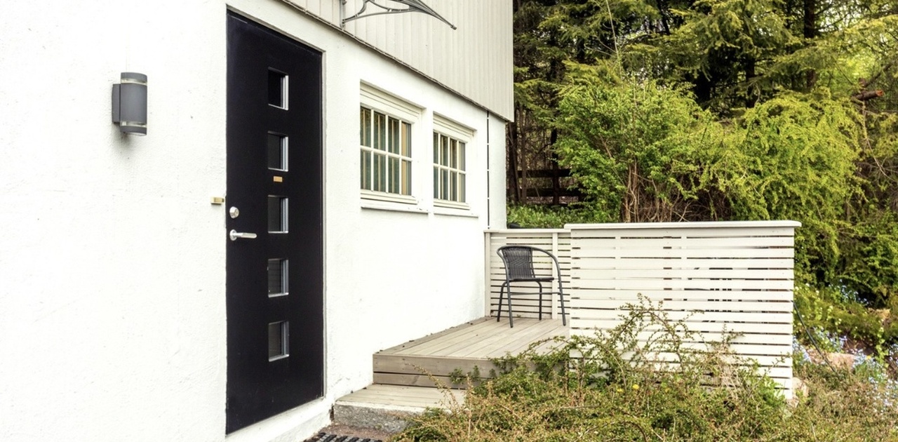 Velkommen til din nye hjem. Egen terasse