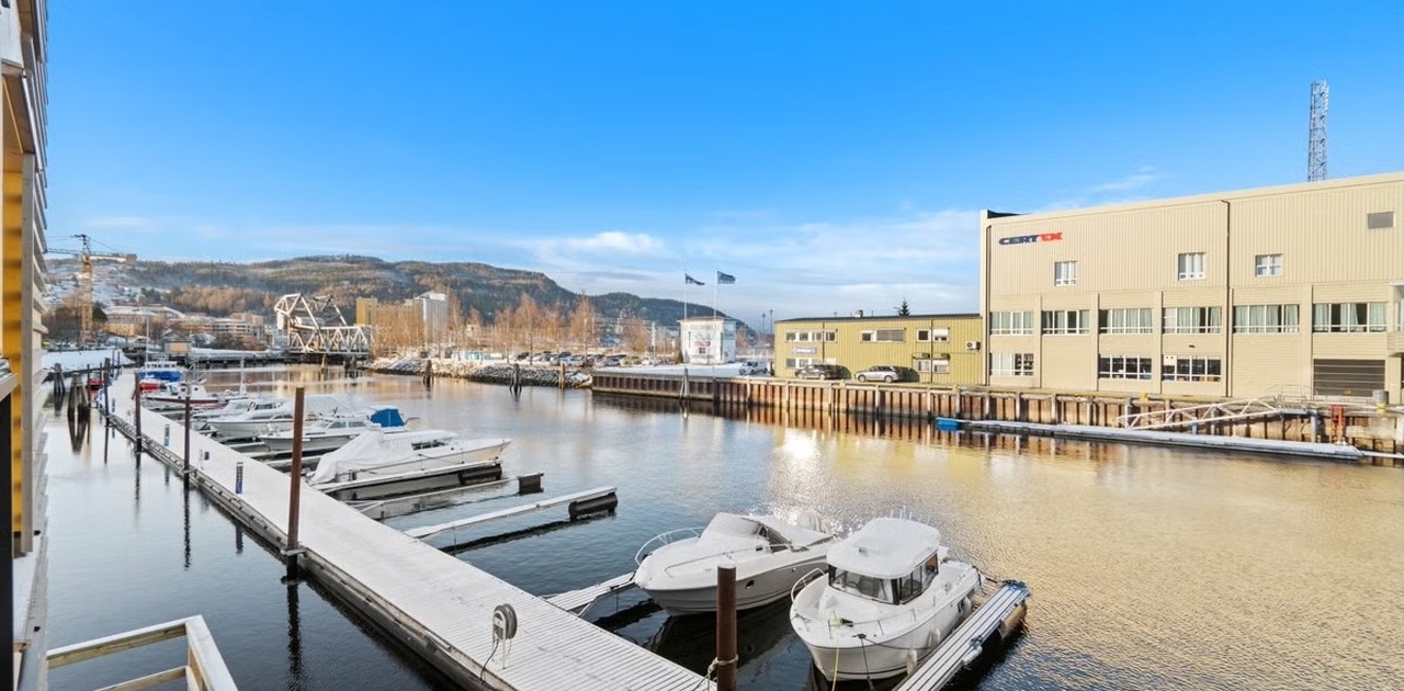 Utsikt fra hovdbalkong!