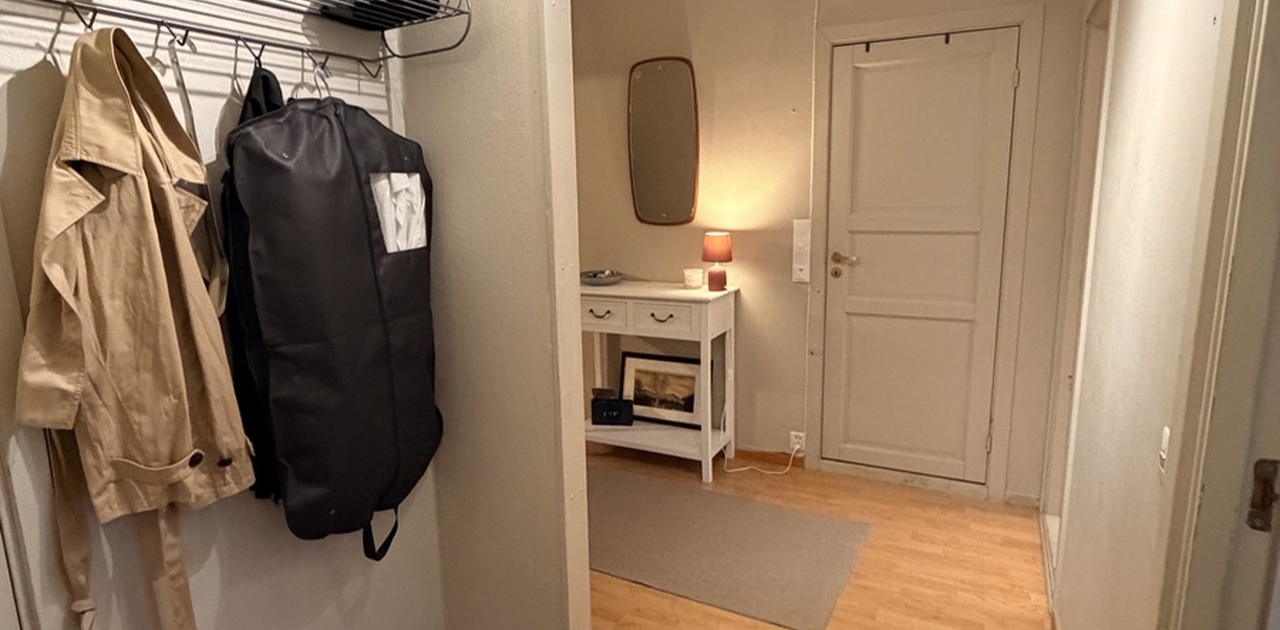 Romslig inngangsparti