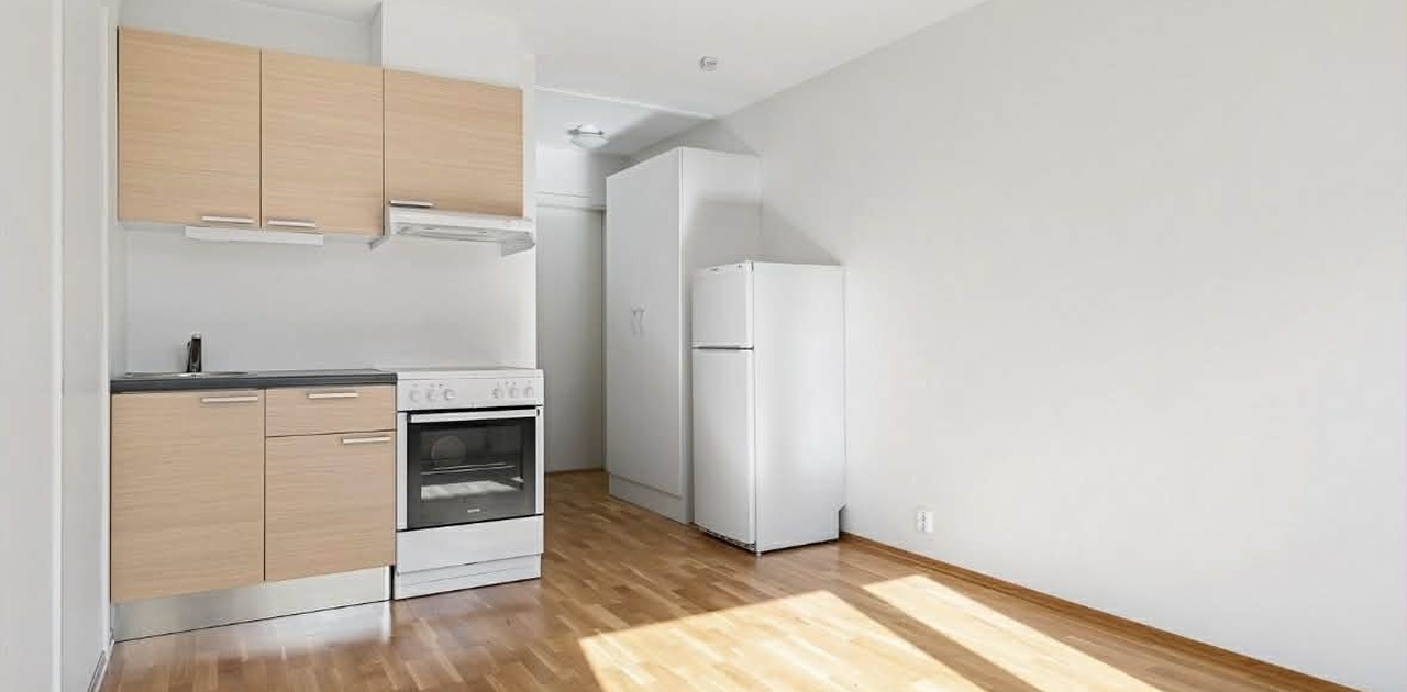 Lys og fin leilighet. Dette bildet er av en annen identisk leilighet.