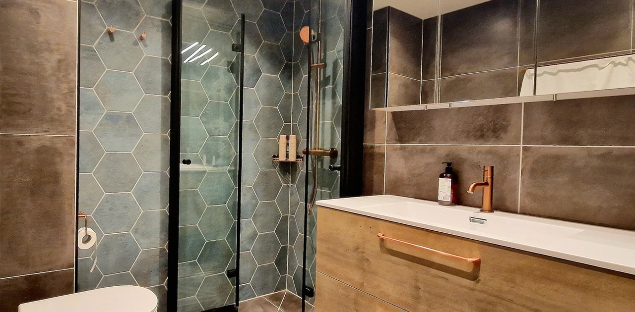 Newly renovated bathroom