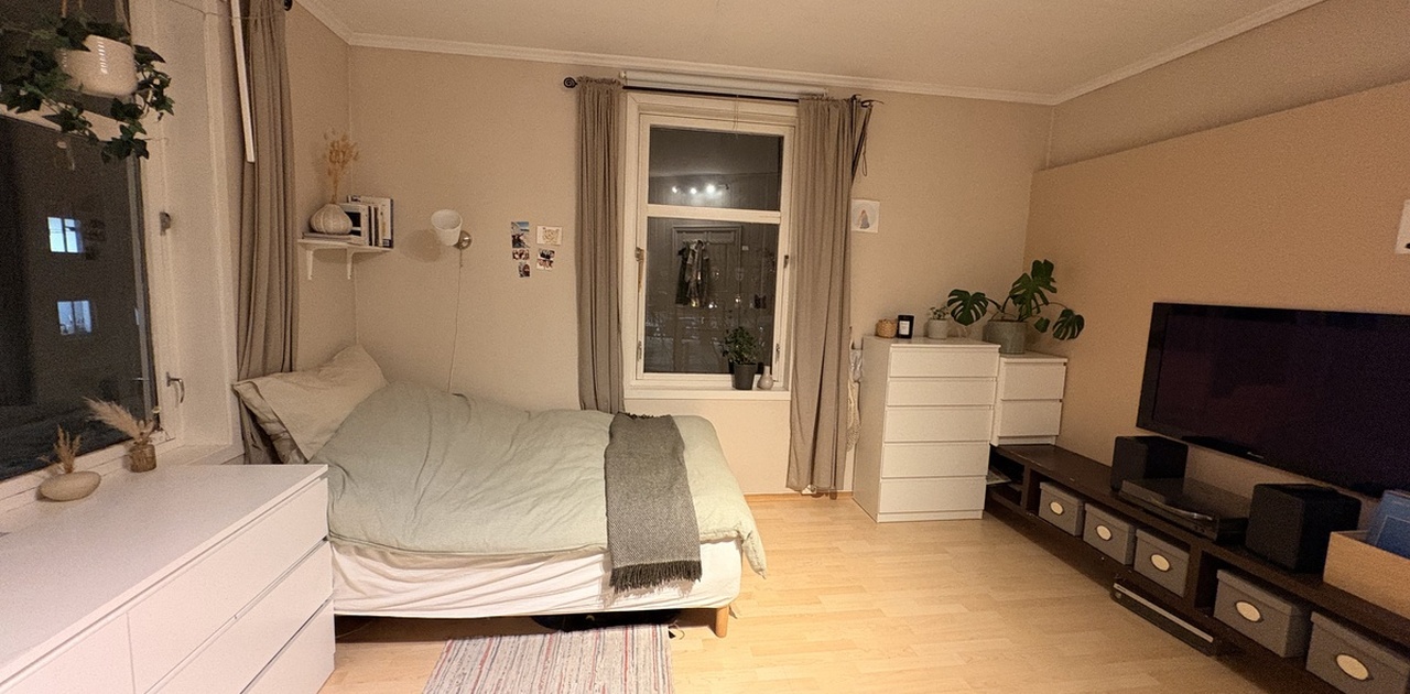 Soverommet til utleie, 16m²