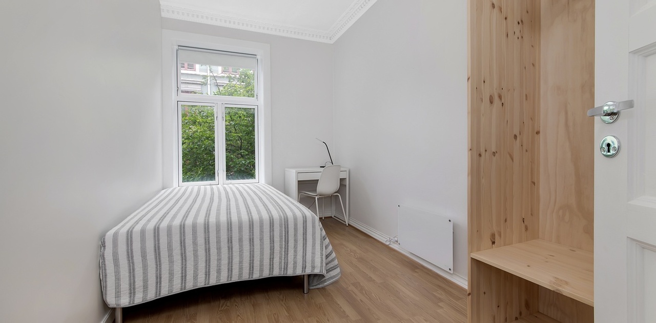 Rom på 10m2 blir ledig