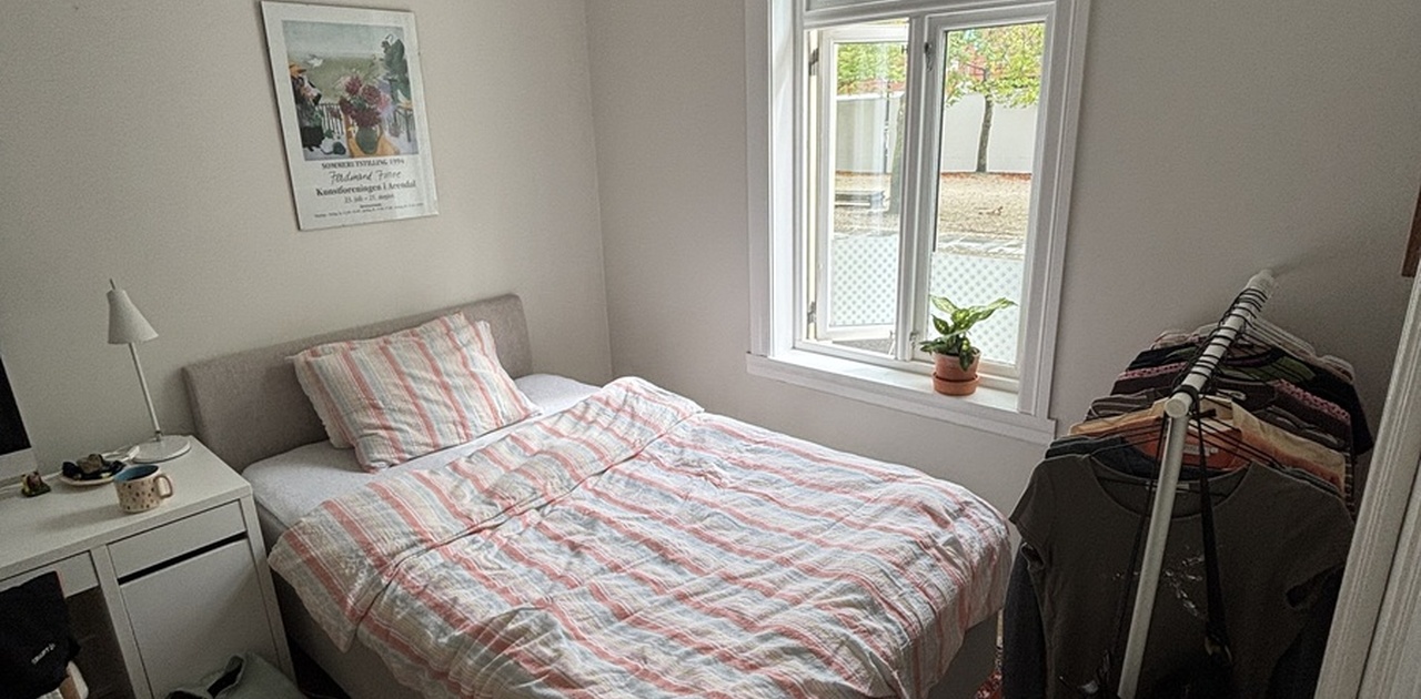 Rommet som skal leies ut