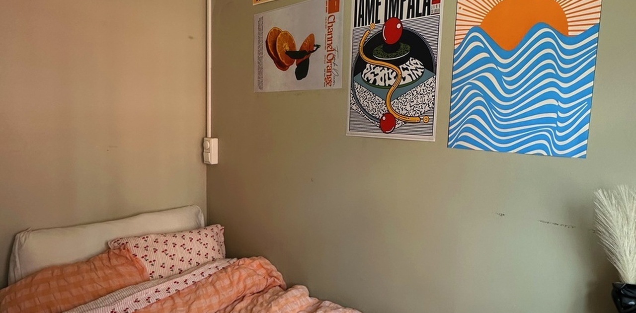 Soverommet (bilder er tatt i sommer)