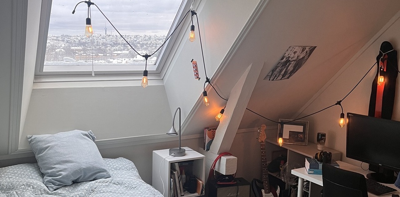 The bedroom for rent