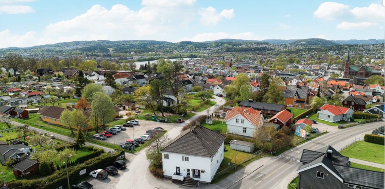 Eiendommen ligger sentralt på Frogner