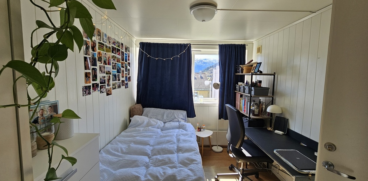 Rom 1, 4000,- ledig frå 15.12.25