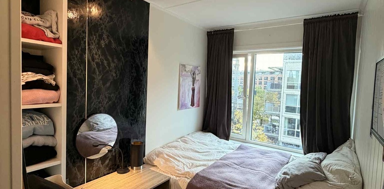 Soverommet som er til leie