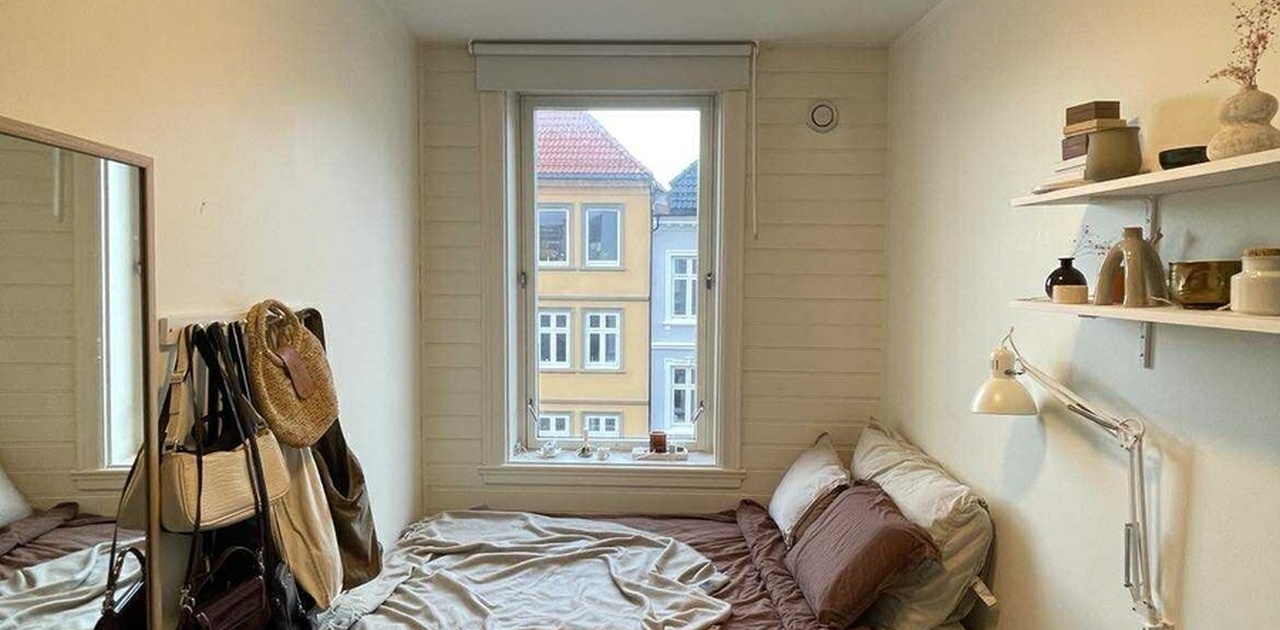 Rommet som leies ut