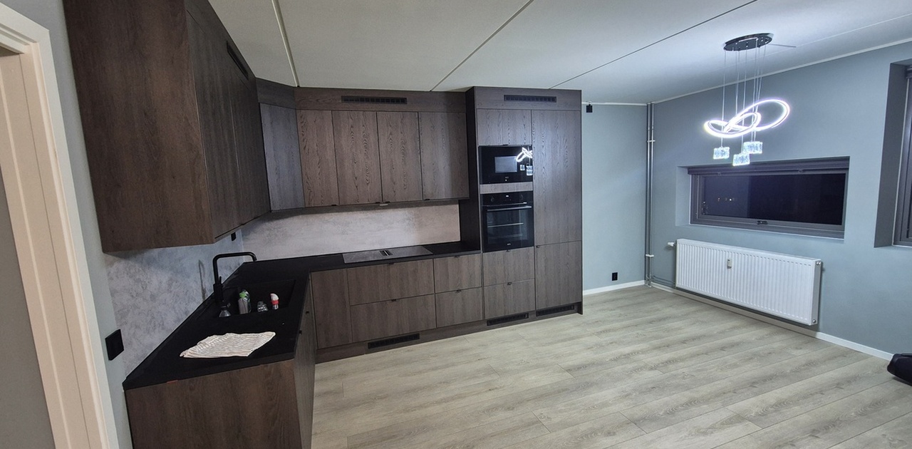 Nytt kjøkken med innebygde hvitevarer nytt 24/25