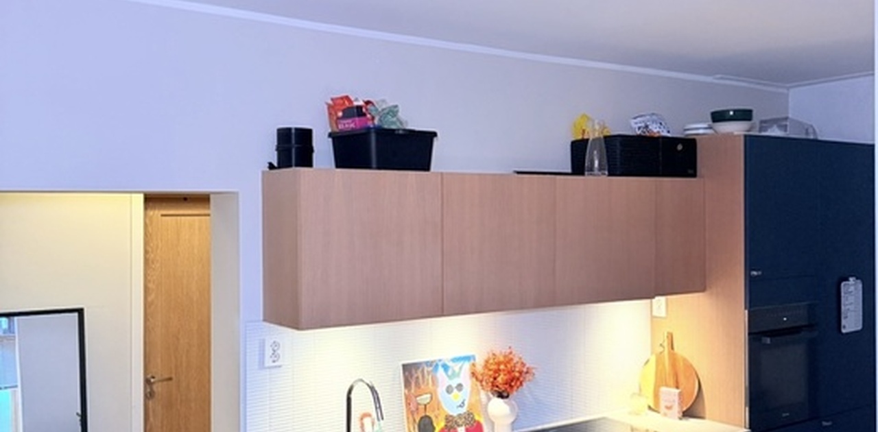 Stort moderne kjøkken