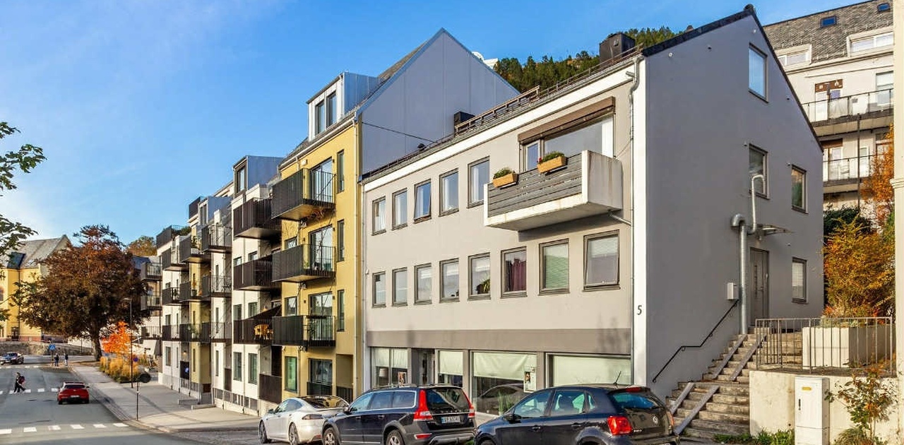 Bo 400m fra bykjernern