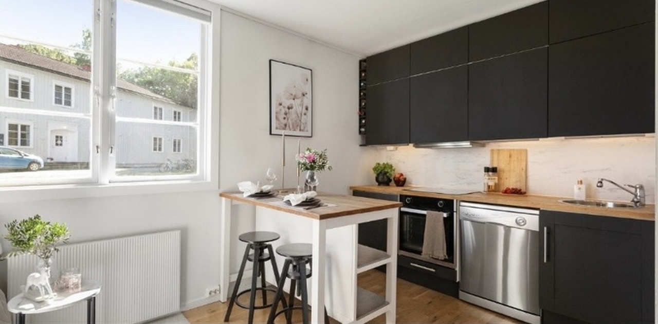 Praktisk kjøkkenøy