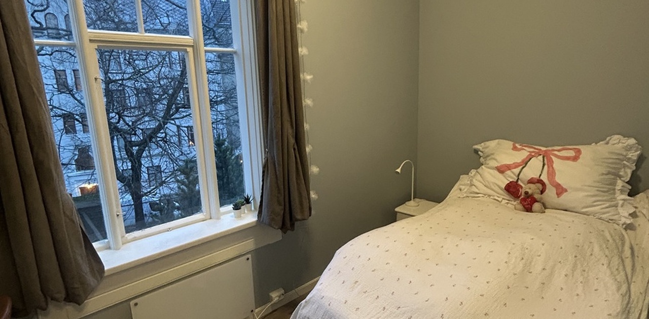 Rommet som blir ledig.