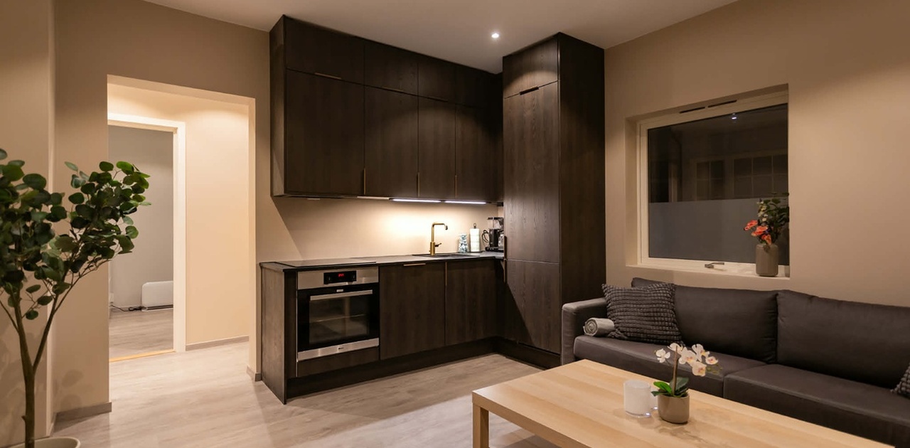 Kombinert Stue/kjøkken