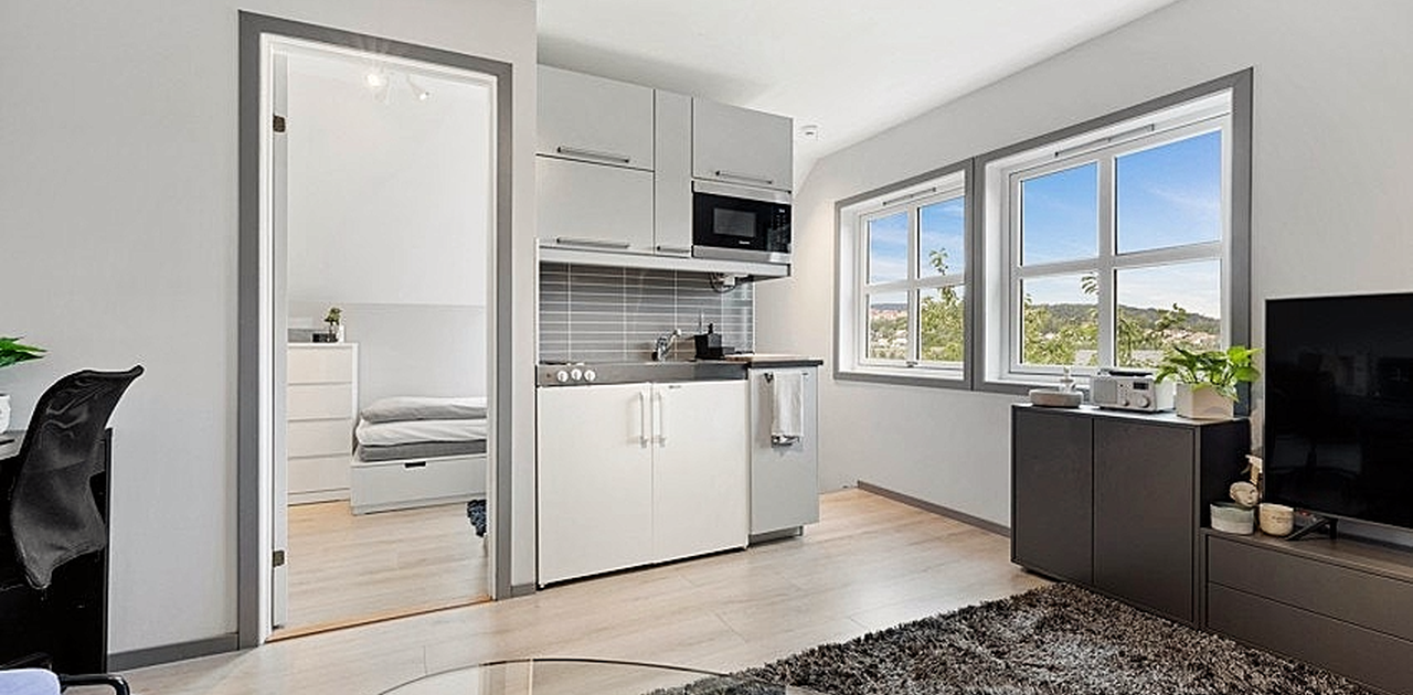 Åpen stue/kjøkken-løsning