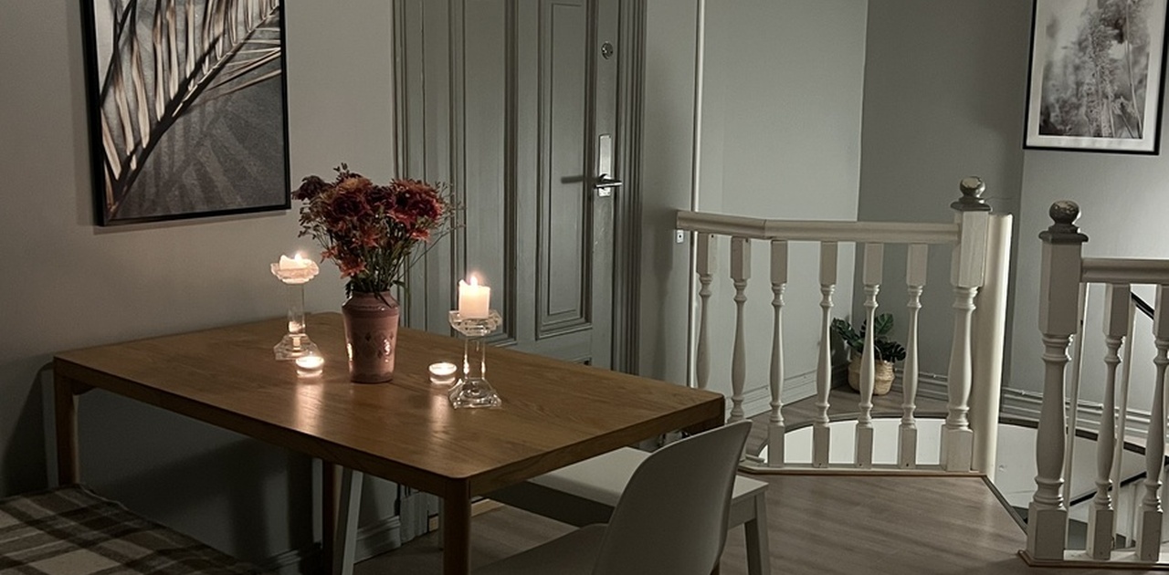 Bordet der alt skjer hahah💕