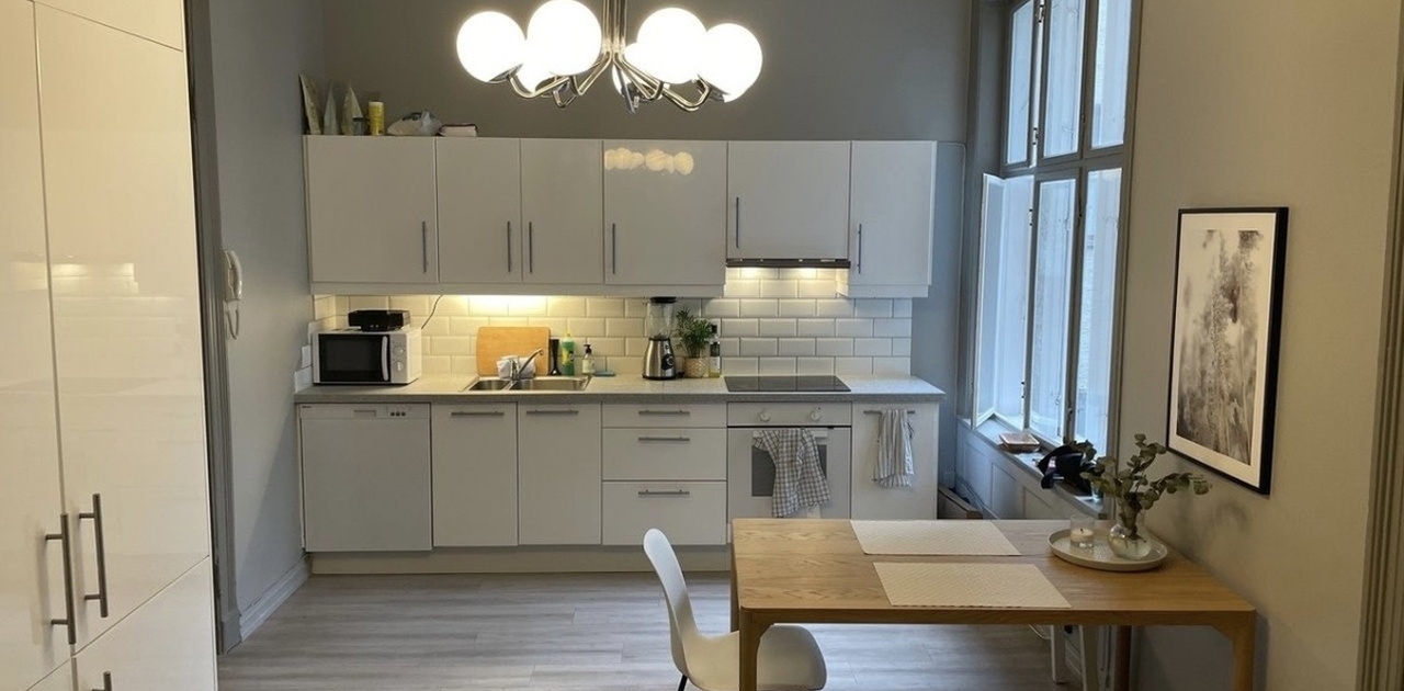 Kjøkkenet i første etasjen