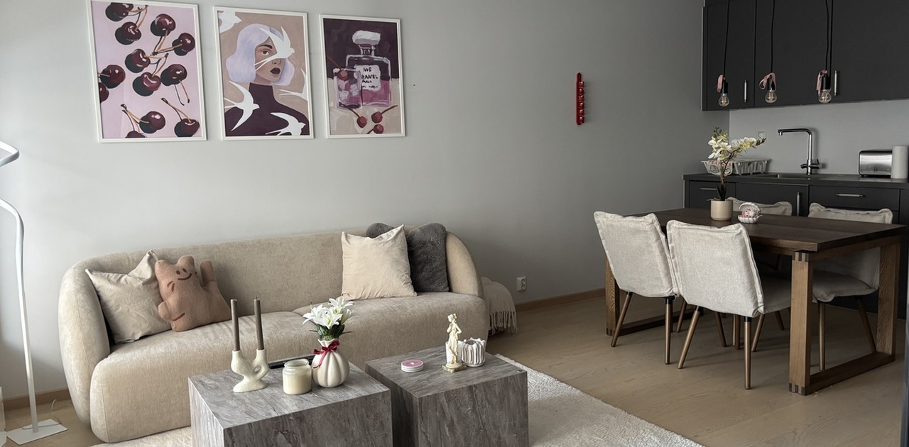 Møblert toroms leilighet ledig i Lørenskog.