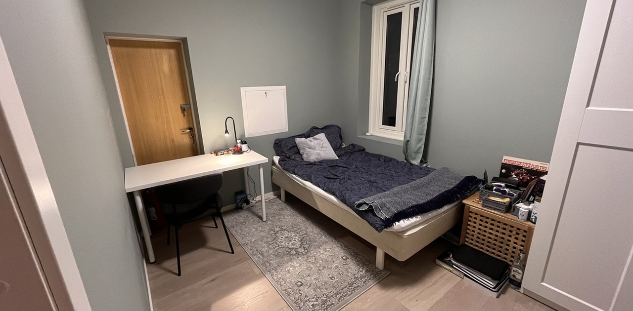 Rommet som blir ledig i februar