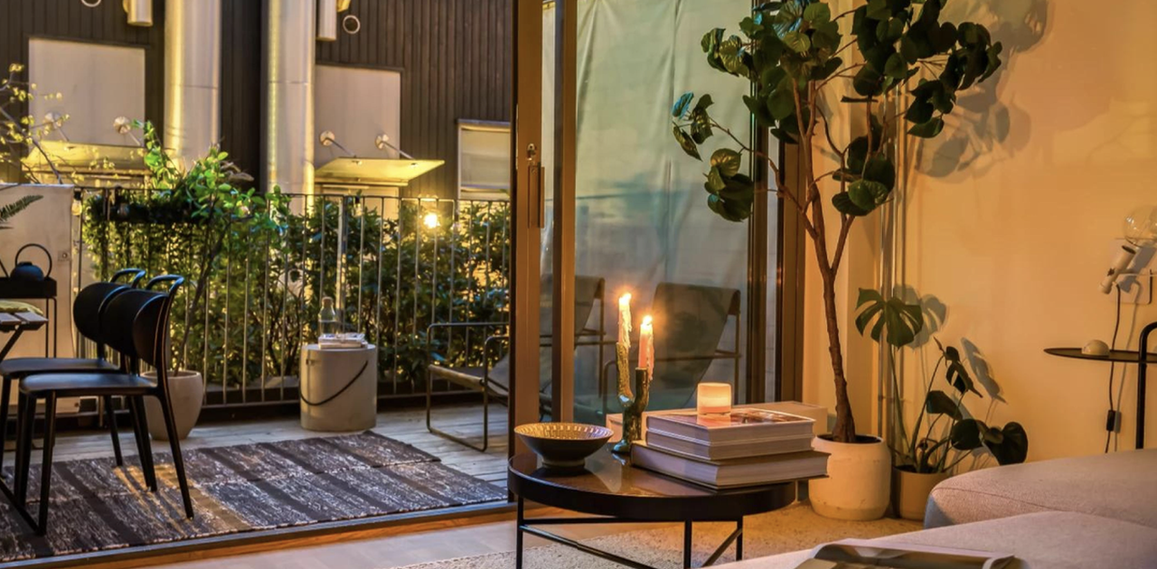 45 kvm bruksareal - 12 kvm vestvendt balkong