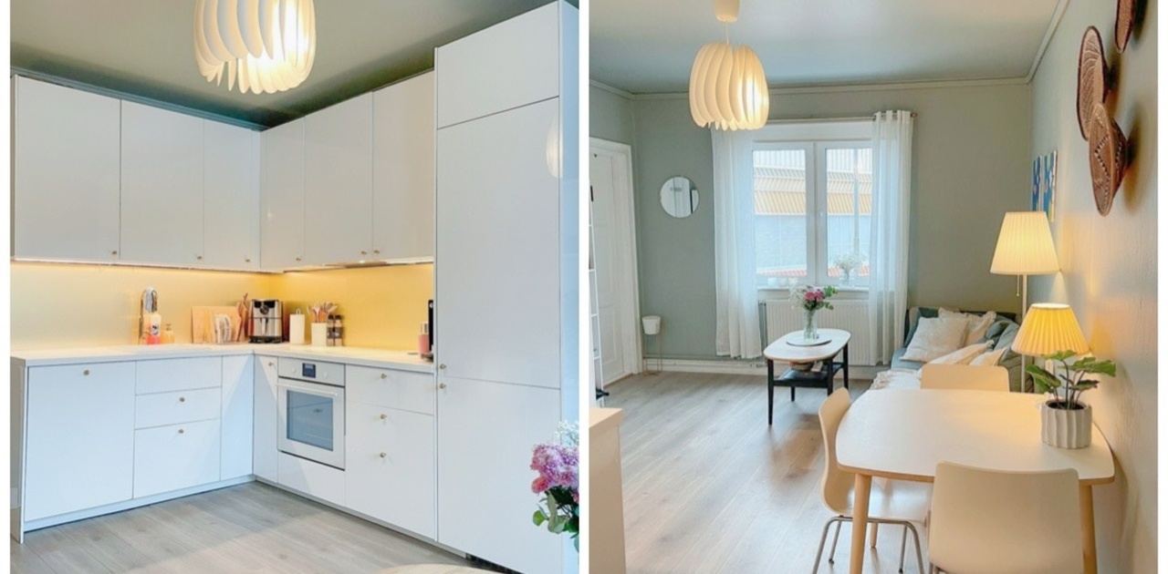 Koselig stue/kjøkken