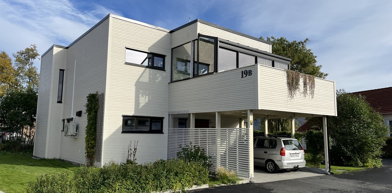 Bolig med parkeringsplass