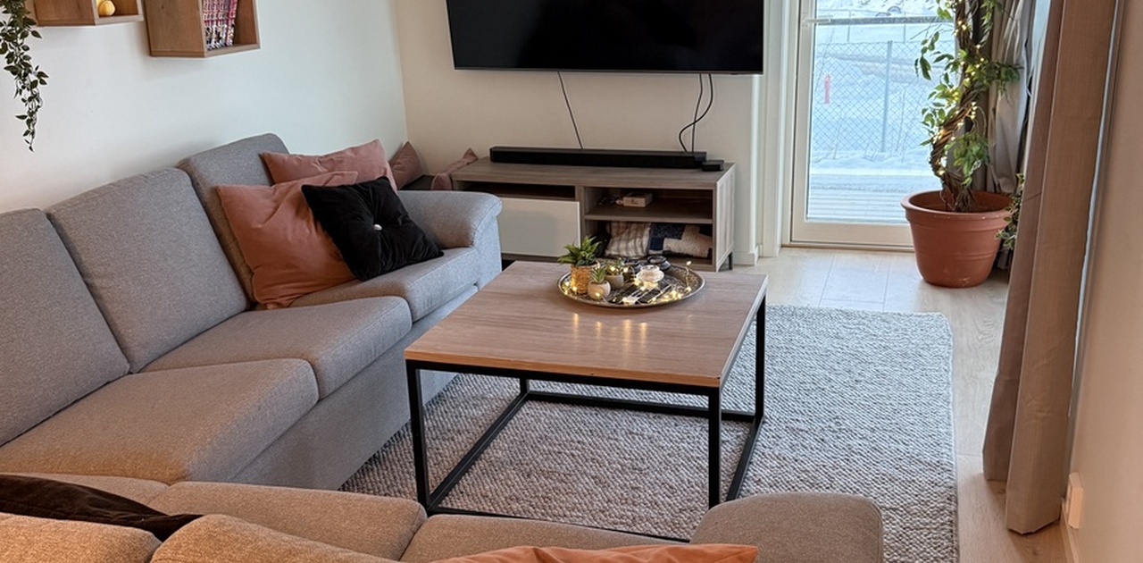 Lukket stue området for å føle man er i egent rom