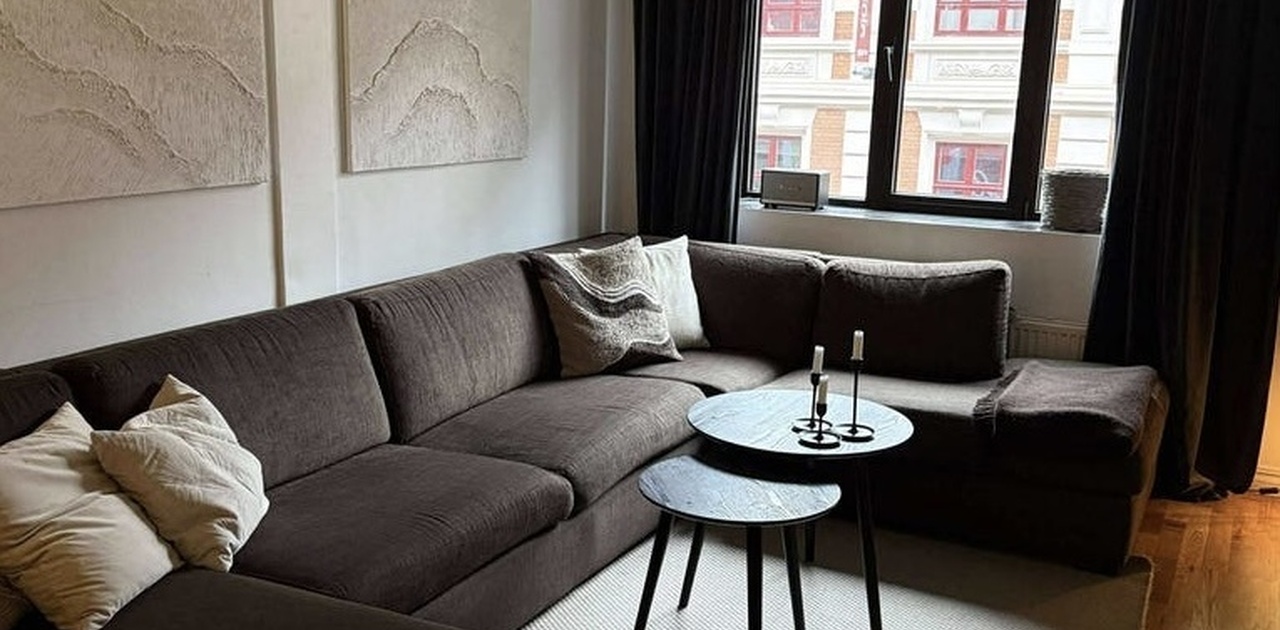 Stor og hyggelig stue!