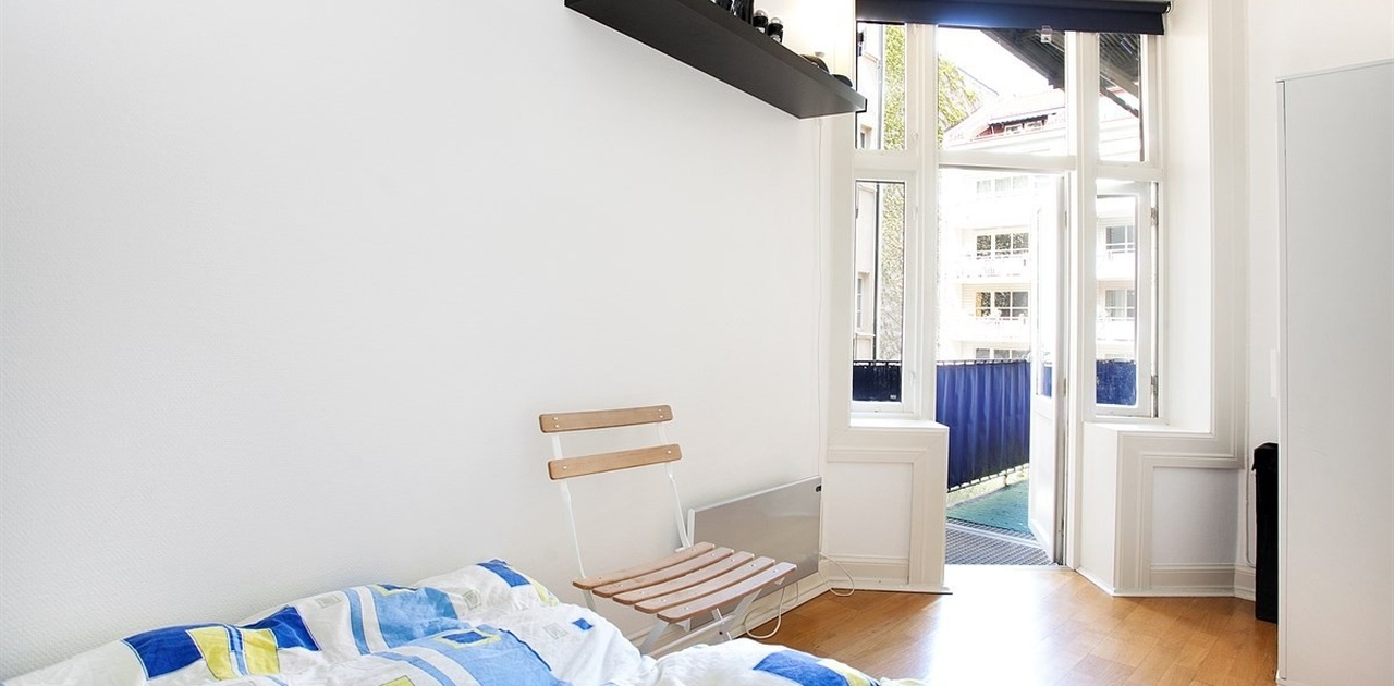 Rommet har egen privat balkong
