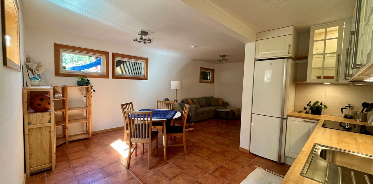 Åpen kjøkken / stue