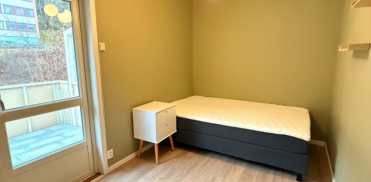 Soverom til leie, størrelse 9,1
