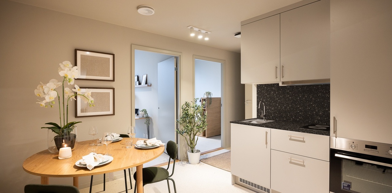 Twin Studio - Stue/kjøkken