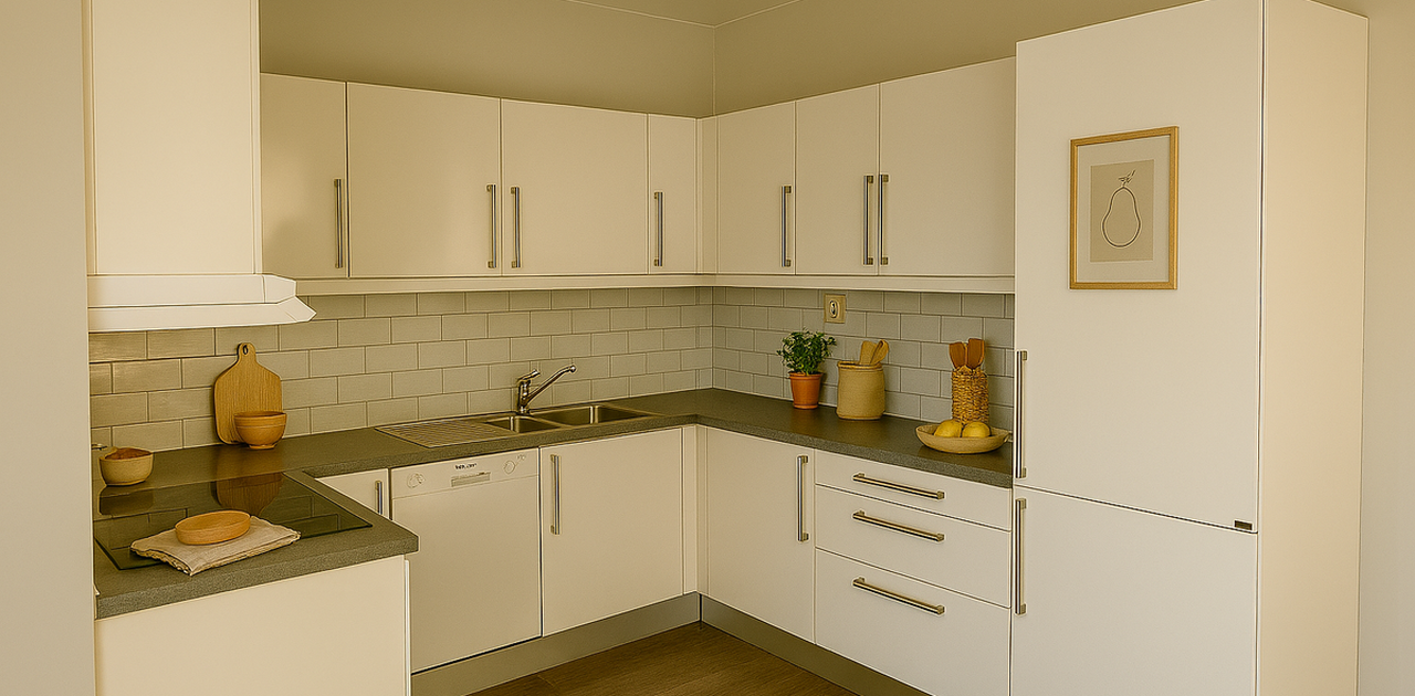 Stue redigert med AI