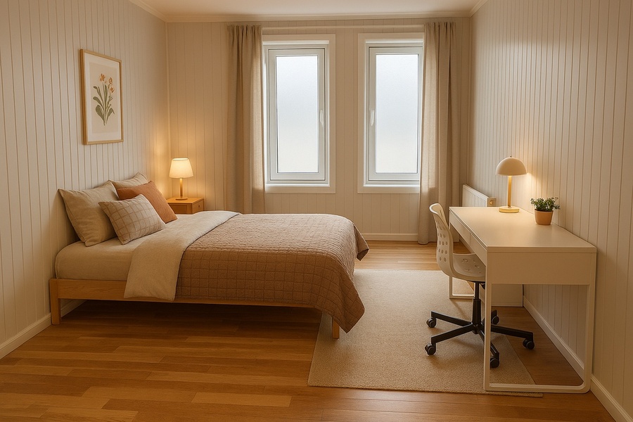 4 rom i bofellesskap