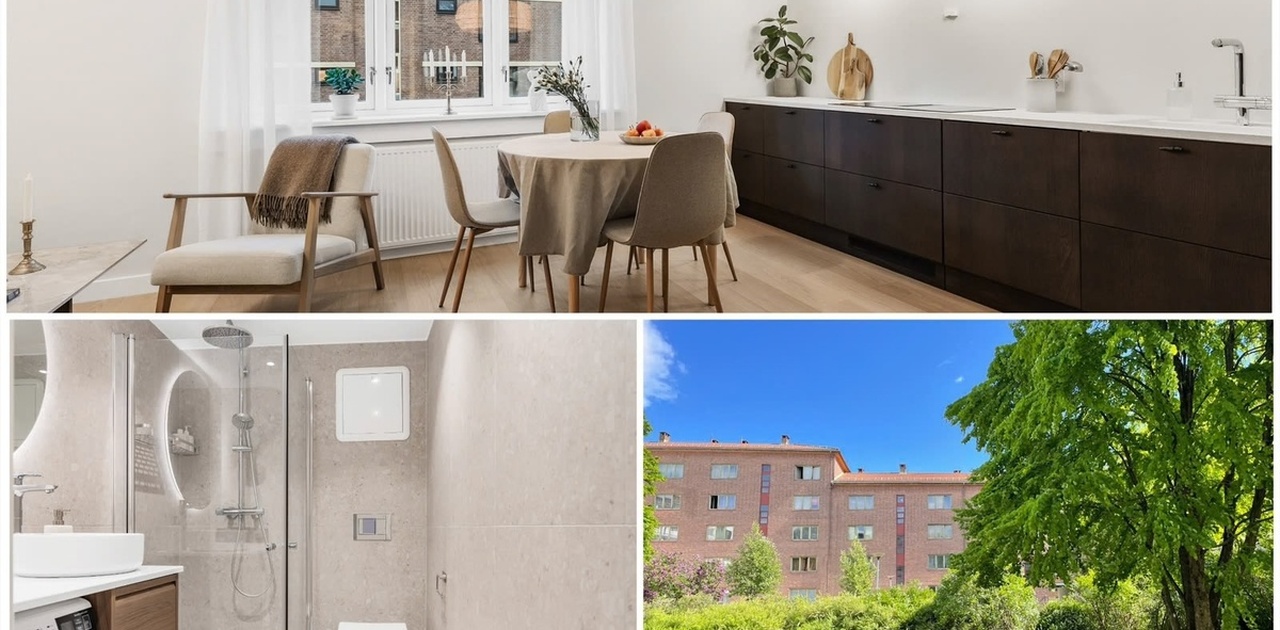 Oversiktsbilde av leiligheten