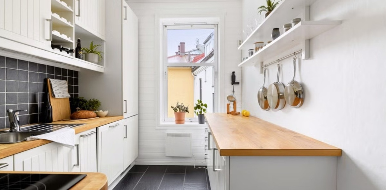 Romslig og praktisk kjøkken