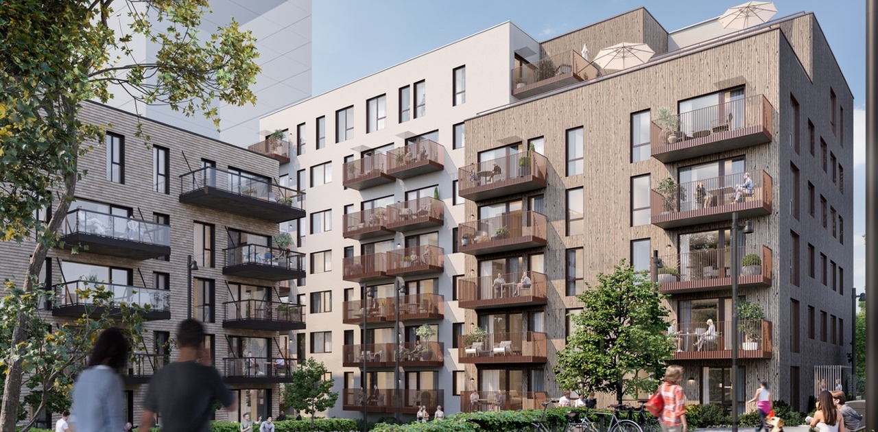 illustrasjon av bygg