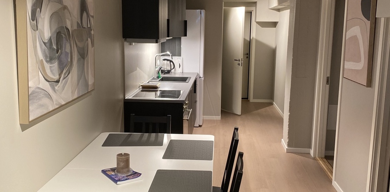 Spisebord på kjøkken