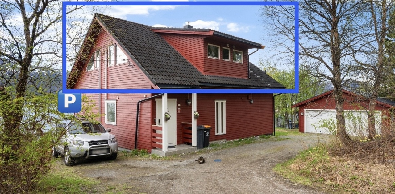 Hele 3 etg. Medfølger