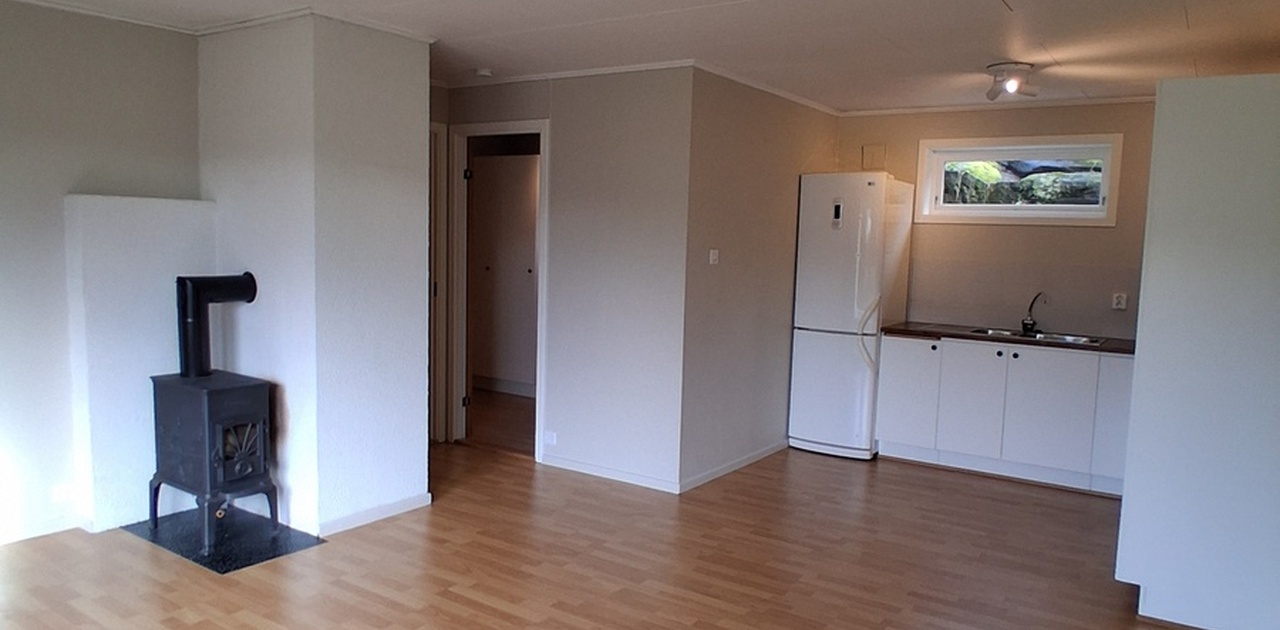 Lys og koselig stue/kjøkken